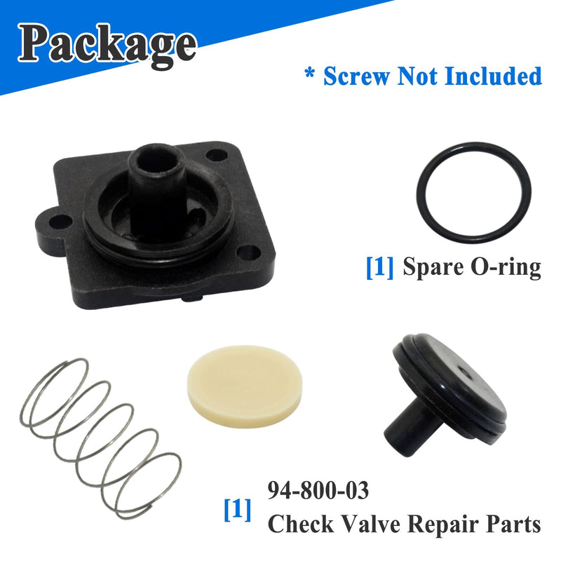 94-800-03 Repair Parts with Gaskets for 4008 Pump Check Valve Model