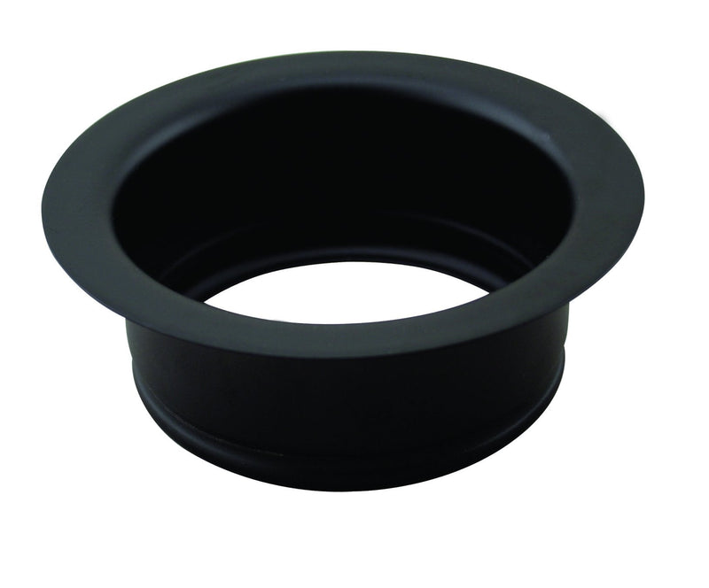 Westbrass A2165-62 4-1/4" OD Post Style Large Kitchen Basket Strainer with Waste Disposal Flange and Stopper Drain Set, Matte Black