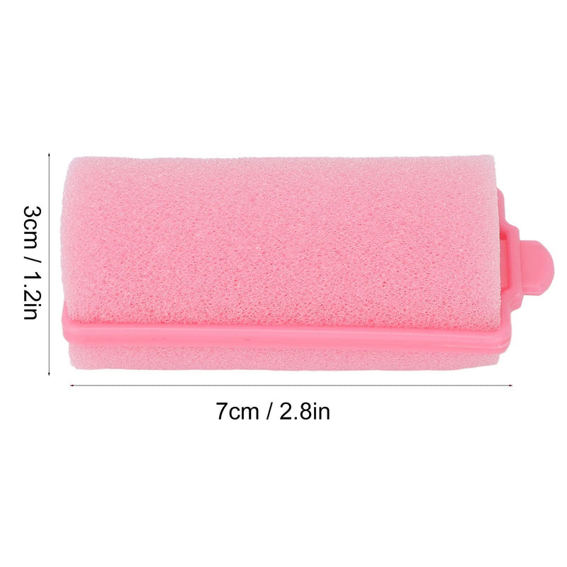 Pack of 12 Foam Sponge Curlers, Comfortable Sleeping Curlers, Flexible Hair Styling Sponge Curlers, Portable Soft Curler Styling Tool
