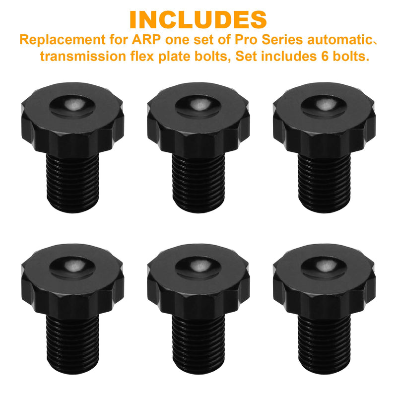 2002902 Flywheel & Flexplate Bolt for ARP Automatic Transmission Flexplate Bolts fits for Chevy/Ford sbc 400 327 307 283 267 265 262