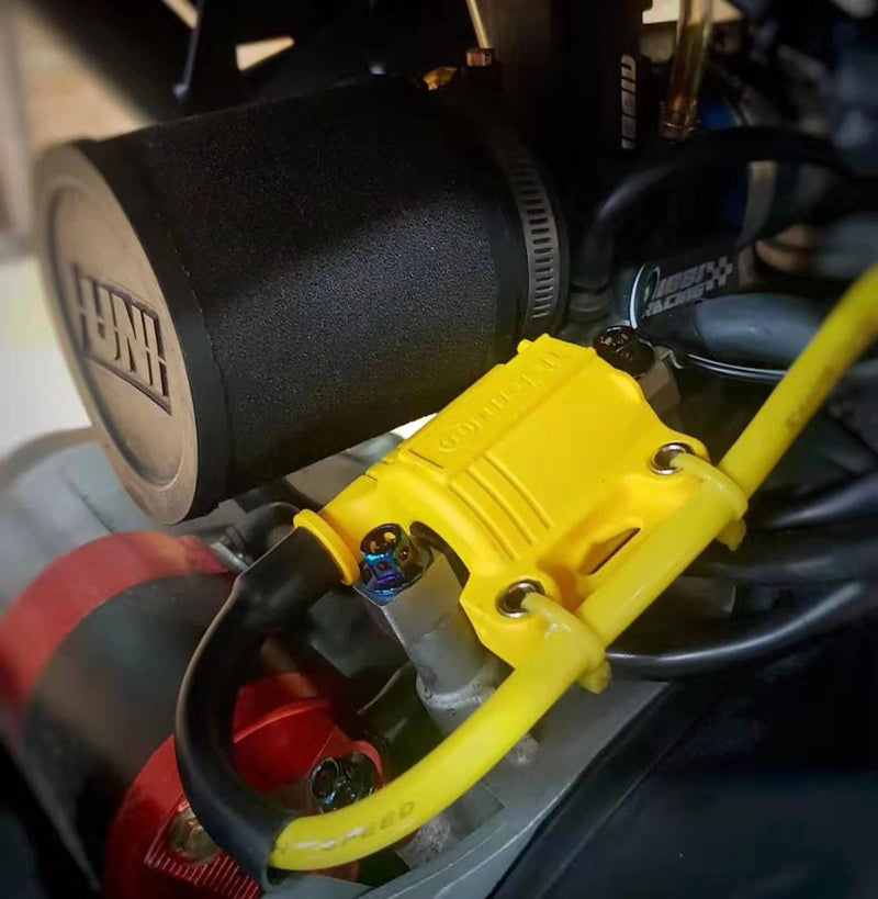 NIBBI Universal Ignition Coil 2/4 Stroke,Motorcycle High Performance Ignition Coil, fit 4T 2T Street Dirt Bike for ATV Scooter Go Kart Pit Bike GY6 Performance Part(6V/12V/24V) L