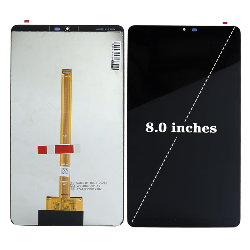 for Samsung Galaxy Tab A11 2025 X130 X130 SM-X130 LCD Display Touch Panel Screen Digitizer Assembly Replacement Black 8.7",Not Fit SM-X133