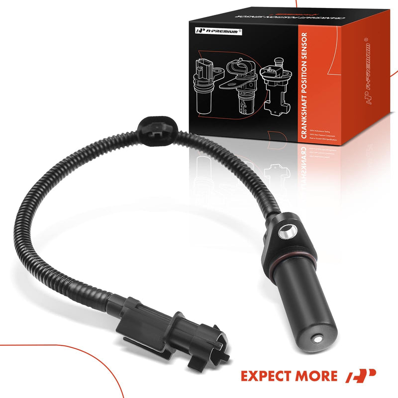 A-Premium 39180-2B000 Engine Crankshaft Position Sensor Compatible with Hyundai, Kia & Dodge Models - Elantra 11-20, Soul, Forte, Accent, Tucson, Rio, Veloster, Attitude - 1.6L 1.8L 2.0L - # SU13885