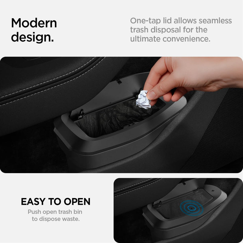 Spigen Driver Side Door Pocket Car Trash Can for Tesla Model 3 Highland 2024-25