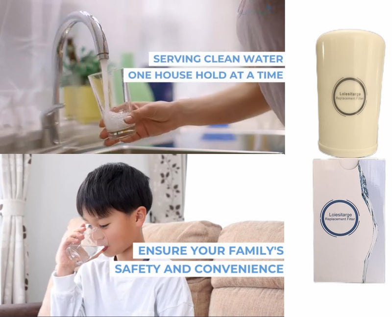 High Grade Water Filter Replacement,Removal of Chlorine for the Leveluk Kangen 8-1Pcs（Replacing HG-N and K-8 Filters） 1