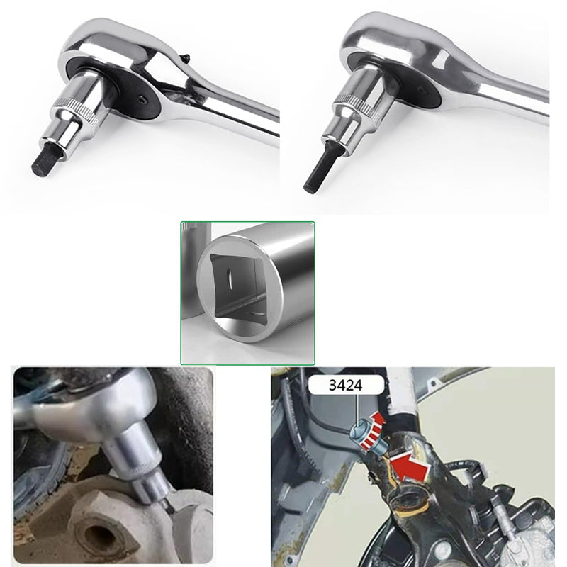 Lucstar Suspension Strut Spreader Tool, Universal Hub Steering Knuckle Split Tool Compatible with Volkswagen Audi BMW Ford Peugeot Citroën, Lower Arm Ball Joint 3 Spreaders