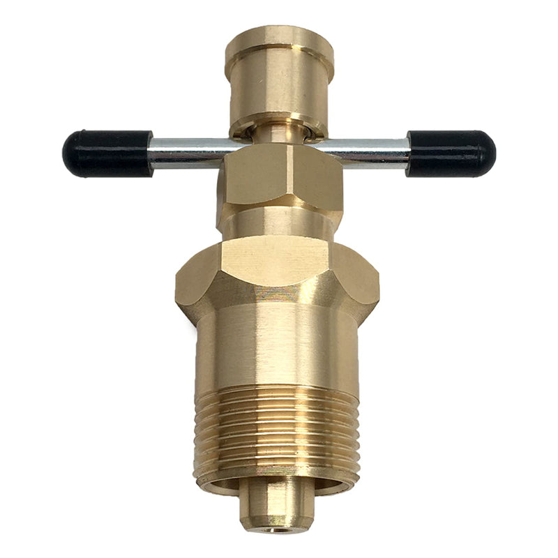 Olive Puller, Pipe Olive Remover Puller Tool Suitable for Brass Pipes with Diameters of NPT 1/2" & 3/4", Not Damage Corrosion-Resistant Plumbing Compression Sleeve Puller, Ferrule Puller