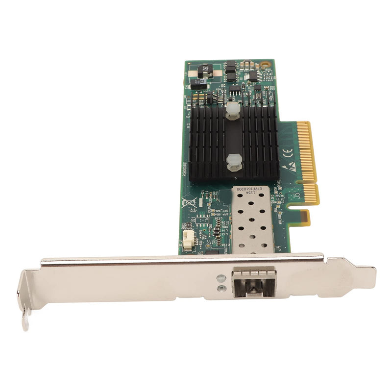 10Gb SFP PCIE Network Card, Support Computer Motherboards, Servers SFP Optical Network Card, Wide Compatibility Network Adapter Card, PCB Materials Long Service Life