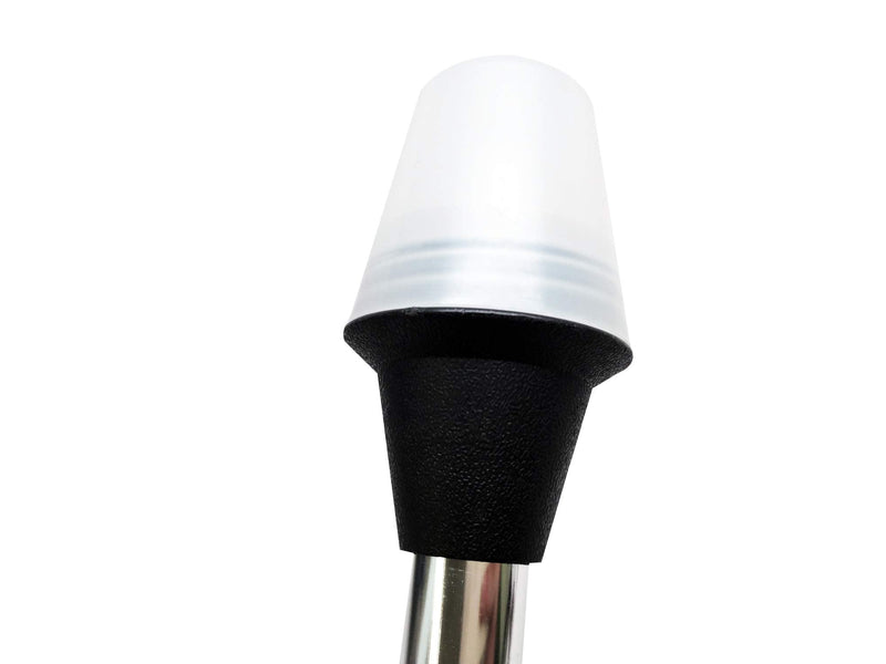 Pactrade Marine All-Round Boat Navigation Lights - 24-Inch Incandescent White Stern Light (Flush Mount, Replacement Pole Only) - Boat Accessories for Pontoon, Yacht, Kayak Incandescent 24" - Replacement Pole Only