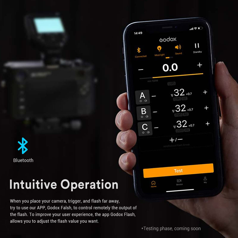 Godox XProII-S Wireless Flash Trigger for Sony Camera, Xpro-S Upgrade Version, 1/8000s HSS TTL Convert-Manual TCM Function Flash Transmitter Compatible with Sony A7IV A7C A7M4 A7R A7RIII