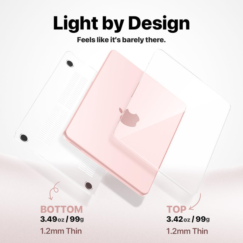 for MacBook Neo 13 inch Case 2026, Crystal Clear Hard Shell for A3404 | Color-Matched Transparent | Precision 1:1 Fit | Design for All MacBook Neo 13 inch