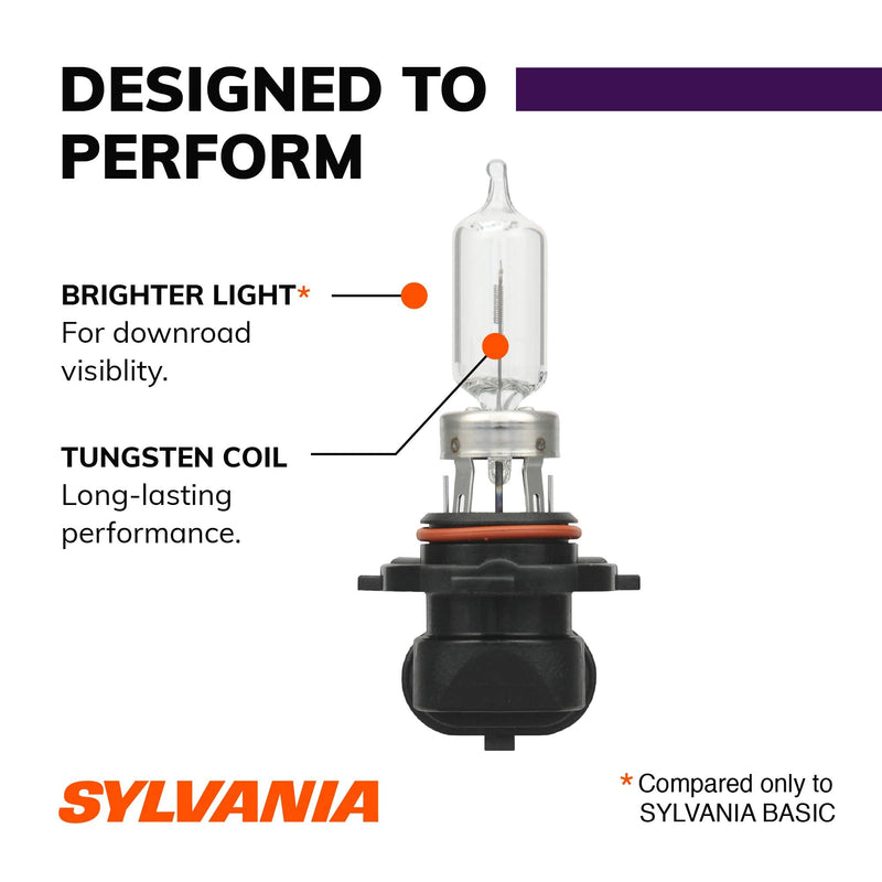 SYLVANIA 3157NA Long Life Mini Bulb - Amber Automotive Light Bulb - Car Signal Light Bulb Ideal for Parking, Side Marker & Turn Signal Applications - 2 Bulbs
