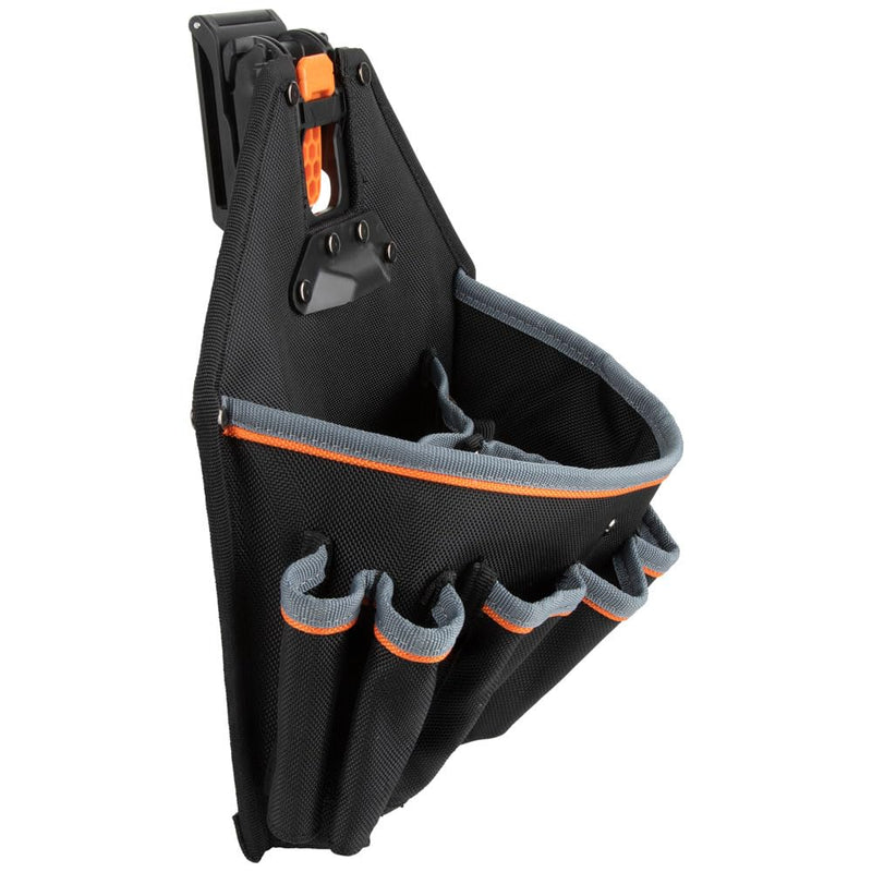 Klein Tools MODbox Tool Pouch, Electrician Bag, Quickly Attach and Release from Tool Belts and MODBox Rail System 18-Pockets 18-Pocket Pouch