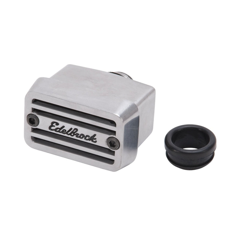 Edelbrock 4204 Elite Series Push-In Rectangular Breather
