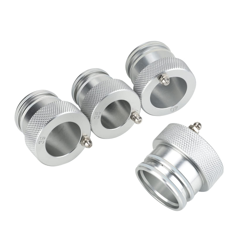 4Pcs Upgrade Wheel Bearing Greaser Tools Compatible with Ranger 800 900 XP1000 and Most UTV ATV Polaris Can-Am Maverick X3 Bearings w/Inner Dimension of 35mm+39mm+40mm+ 44mm