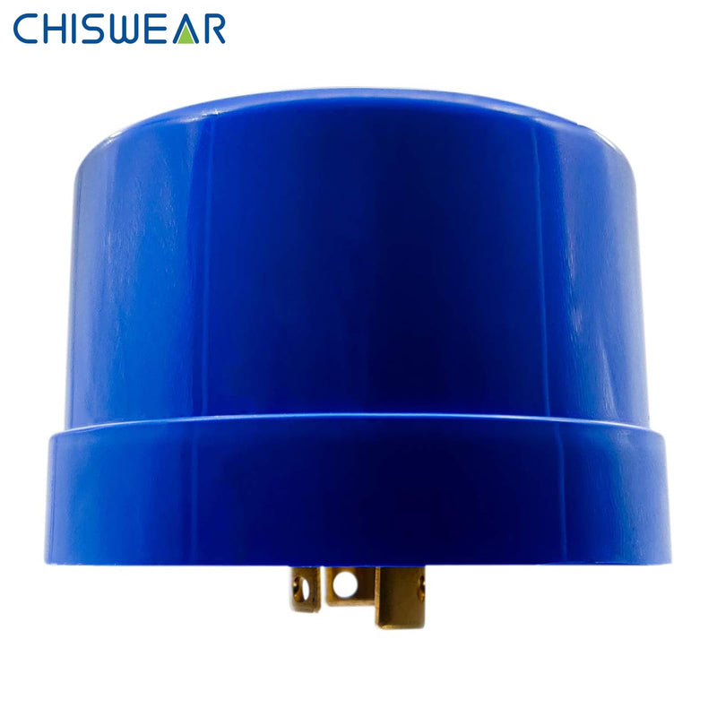 Twist Lock Photocell Dusk to Dawn Auto On Off Light Switches Power Switches Photocell Switch for LED Barn, Area, Street, Parking Lot Lights (1.Unit)