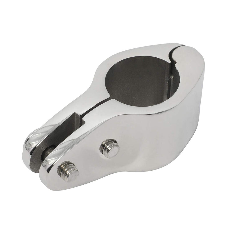 NovelBee 4pcs of 316 Stainless Steel Bimini Top Hinge Rail Mount 1"
