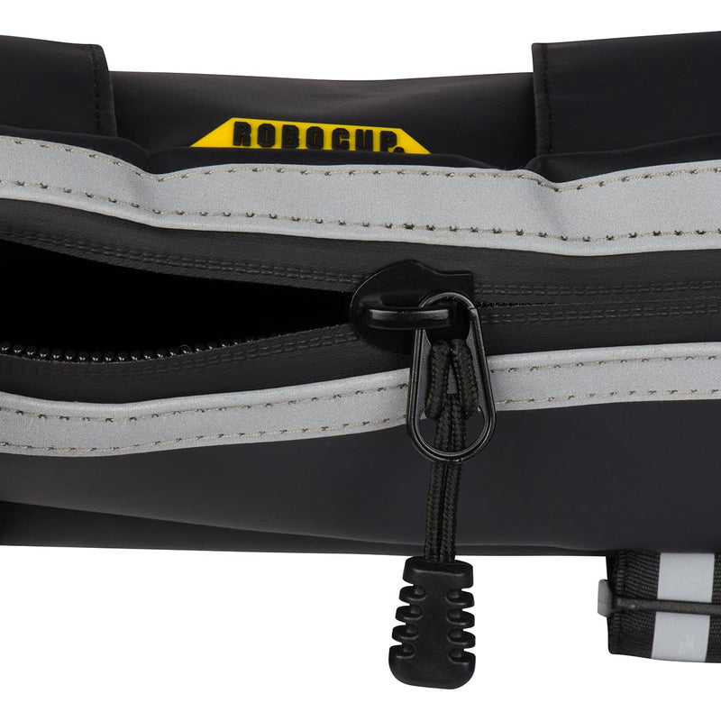 Handlebar Trail Bag for Adventure Motorcycles, Dirt Bikes, ATV, eBikes | 2L Storage for Tools, Phone, Keys, Snacks | Heavy Duty Water Resistant PVC Material, Glove-Friendly Waterproof Zippers