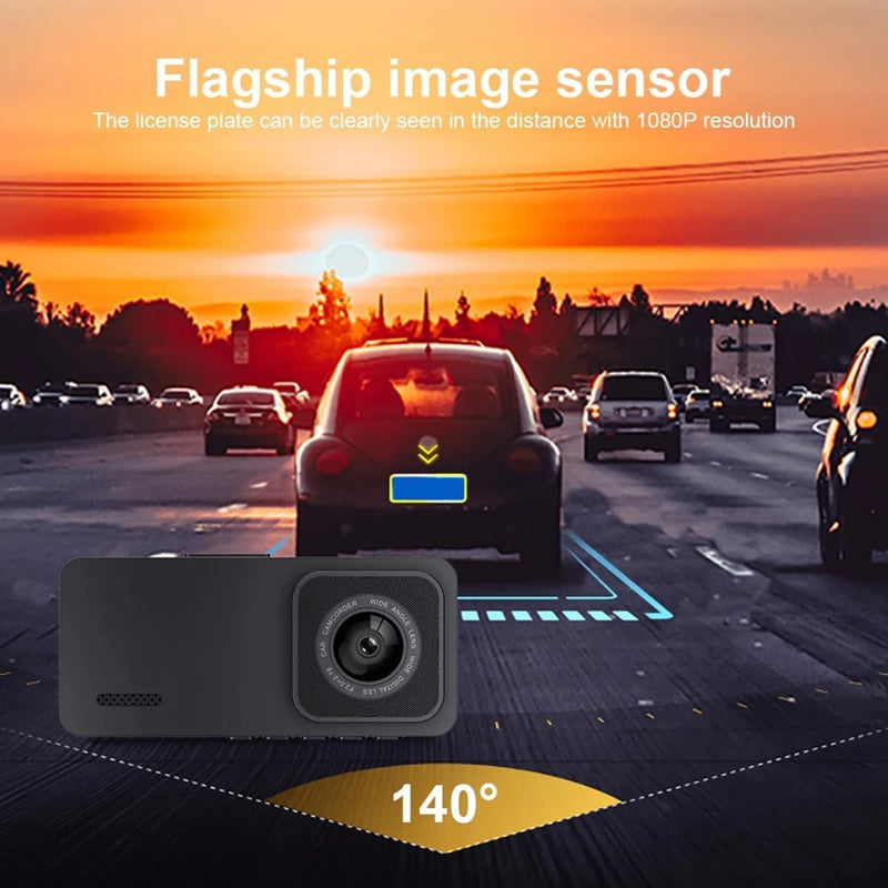 2K Dash Camera Front and Inside Dash Cam for Car Security 1080P Video Recorder with Audio Plug and Play, WDR, Night Vision, G-Sensor Auto Lock, 2 Inch Screen Vehicle Security