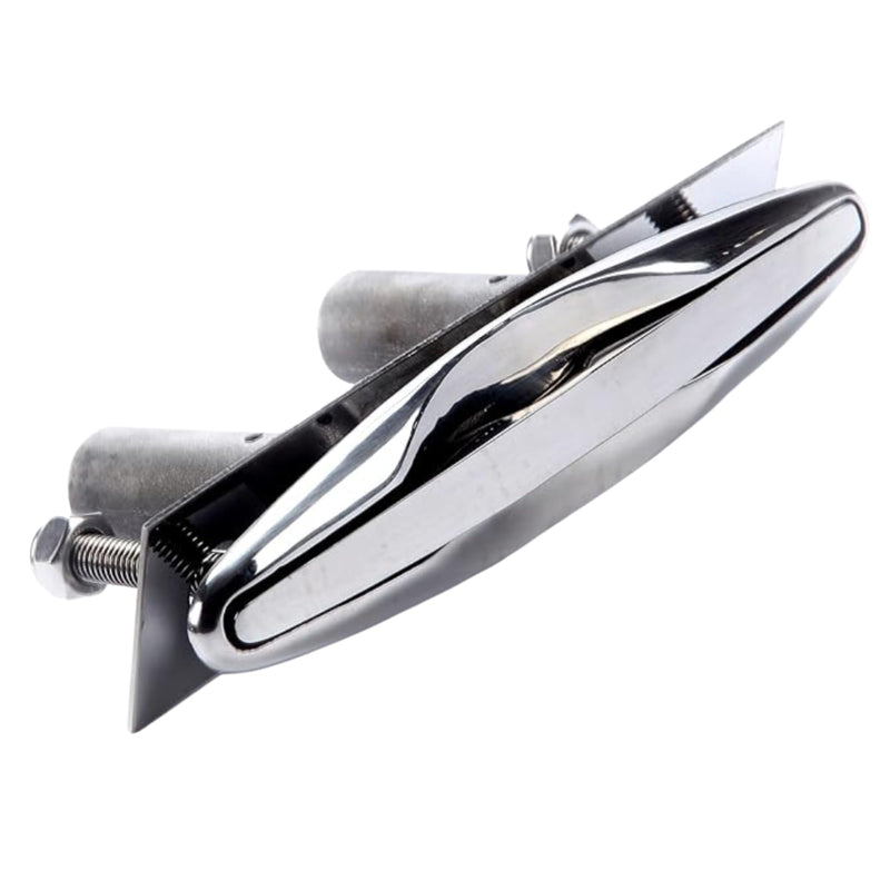 MarineNow Flush Mount Pop-Up Boat Cleat – Marine Grade 316 Stainless Steel – Includes Backing Plate & Nuts – Corrosion-Resistant Dock & Deck Hardware 6" 01-Pack