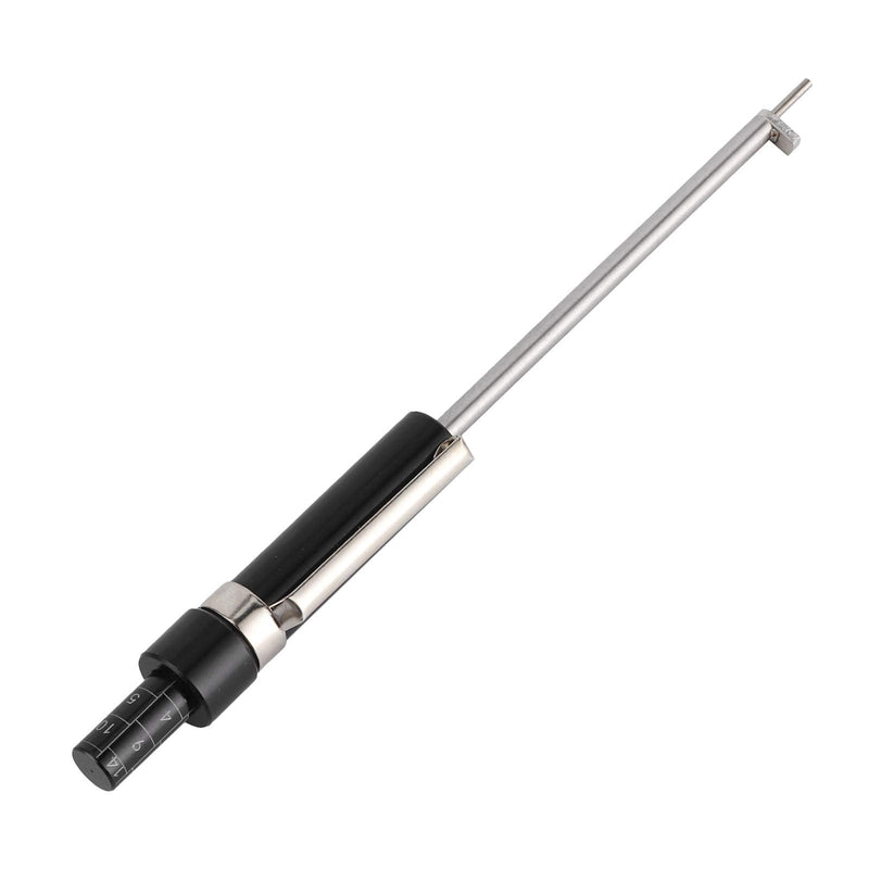 Car Brake Pad Thickness Gauge Measure Tool with Scale for Brake Shoe Gauge Auto Brake Pad 1.5mm-11mm Thickness Base Plate Brake Pad Tester Brake Pad Detection Pen Scale