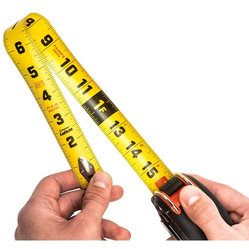 Lufkin 1-3/16" x 35' Shockforce G1 Dual Sided Tape Measure - L1135B 35'