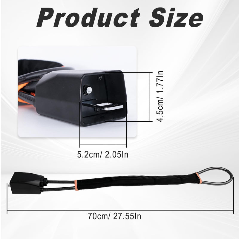 Car Steering Wheel Lock Anti-Theft Device, Seat Belt Lock with 3 Keys, Universal Car Security Anti Theft for Most Vehicles, Trucks, SUVs, Vans & Golf Carts (Black)