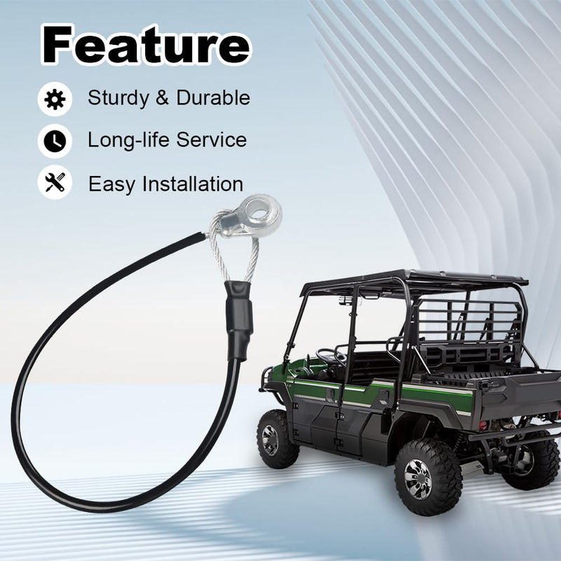 Tailgate Cables Replacement for M159508 Compatible with John Deere Gator M TE TH 6x4 TX XUV HPX615E HPX815E XUV865R XUV825E (2 Pcs)
