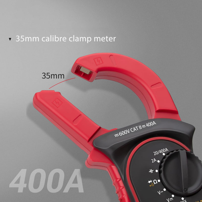 Digital Clamp Meter, Multimeter Voltage Tester DC AC Current Voltage Clamp Voltmeter Ammeter Electrical Digital Multimeter Clamp Meter