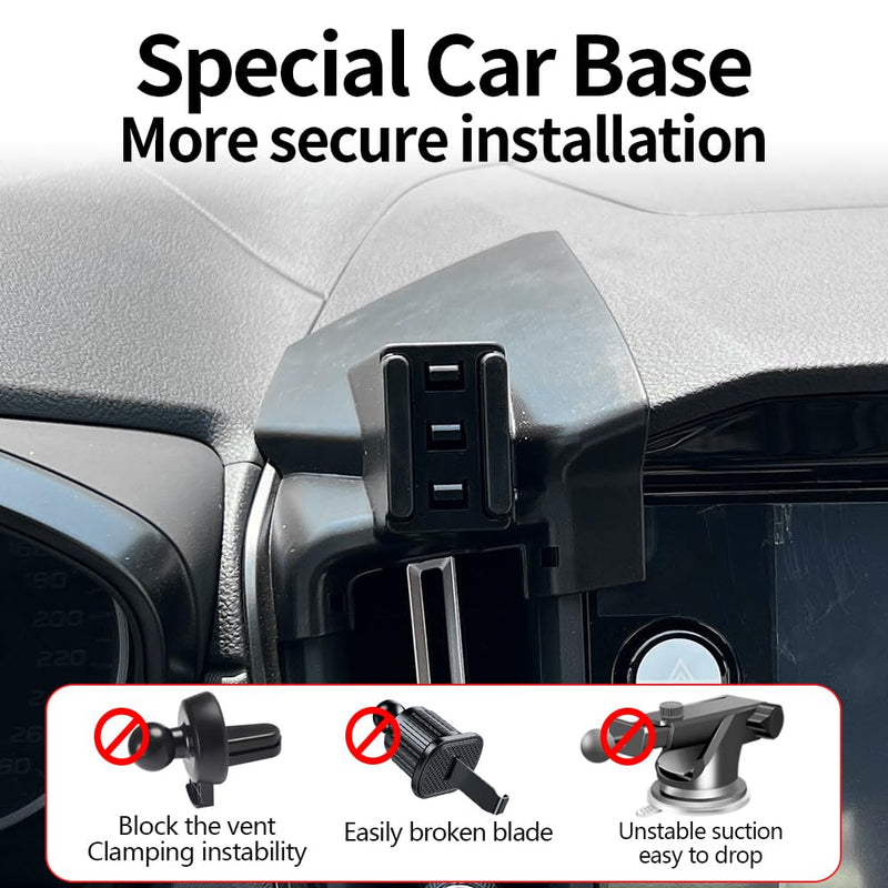 Car Magnetic Phone Mount for Subaru WRX 2022 2023 2024 2025 and Subaru Crosstrek 2024 2025 2026 and Impreza 2024-2026 Auto Accessories Best Cellphone Holder Fast 15W Wireless Charging Charger