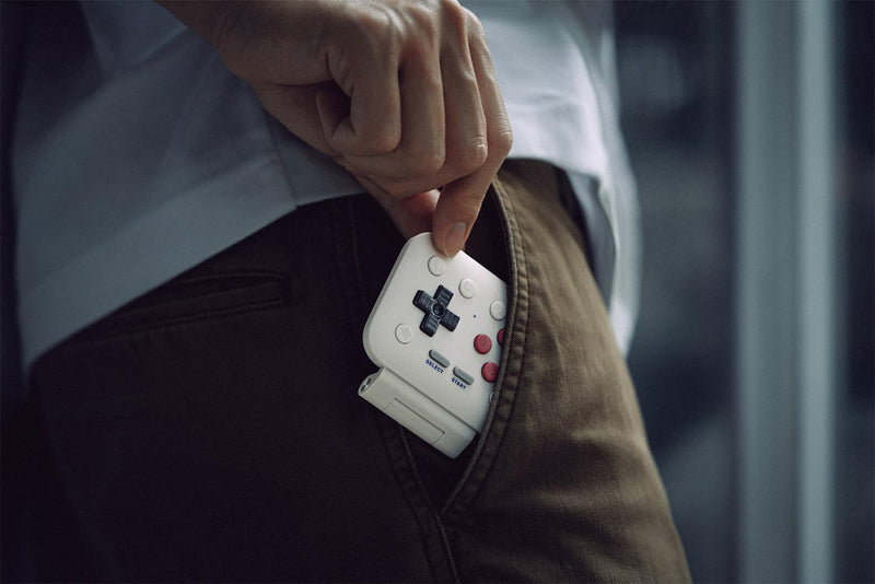 8Bitdo FlipPad Mobile Gaming Controller for iPhone and Android | Flip-Style, USB-C Plug and Play, Vertical Mobile Gaming, Pocket-Ready and Case-Friendly, Tactile D-pad and ABXY controls