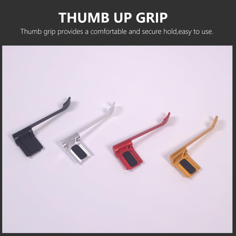 Thumb Grip for Fuji X-E5 Camera,Metal Camera Thumbs Up Rest Hand Grip (Red) Red