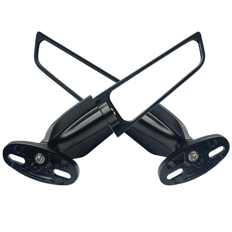  [AUSTRALIA] - Motorcycle Mirrors Stealth Wind Wing Side Rearview Mirrors Compatible With Kawasaki Ninja 650 2025 Ninja 500 Ninja 400 300 ZX6R ZX10R ZX4RR ZX14R Suzuki GSXR 1000 600 750