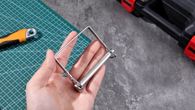 Hicarer 5/16" X 2-3/4"（8mm X 70mm） 6 Pack Safety Coupler Pins, Trailers Hitch Pin, 316 Stainless Steel Trailer Coupler Pin Heavy Duty Trailer Latch Pins with Wire Retainer for Boat Farm Equipment 5/16" X 2-3/4"（8mm X 70mm）