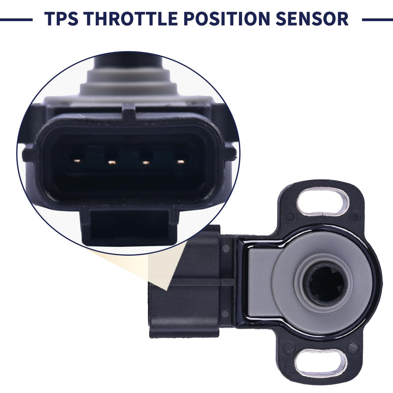 21176-2112 TPS Throttle Position Sensor Compatible with Kawasaki Mule 4000 4010 4X4 4010 TRANS4X4 2009-2020 Replace 2C0-85885-00 16163-0793