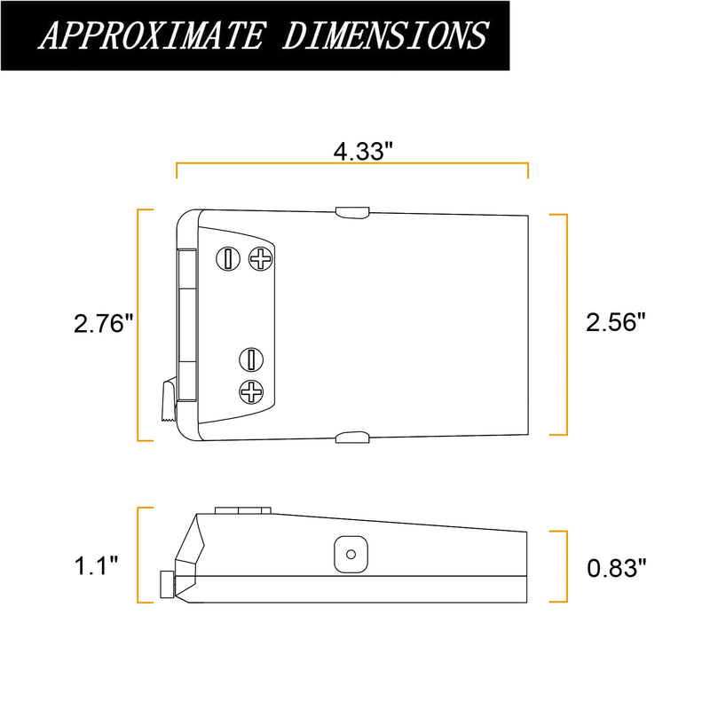 Trailer Brake Controller, Time-Delay Brake Controller for 1-4 Axles, Digital Brake Controller, Easily Control Trailers with 1-4 Axles, for Light-Duty and Occasional Towing