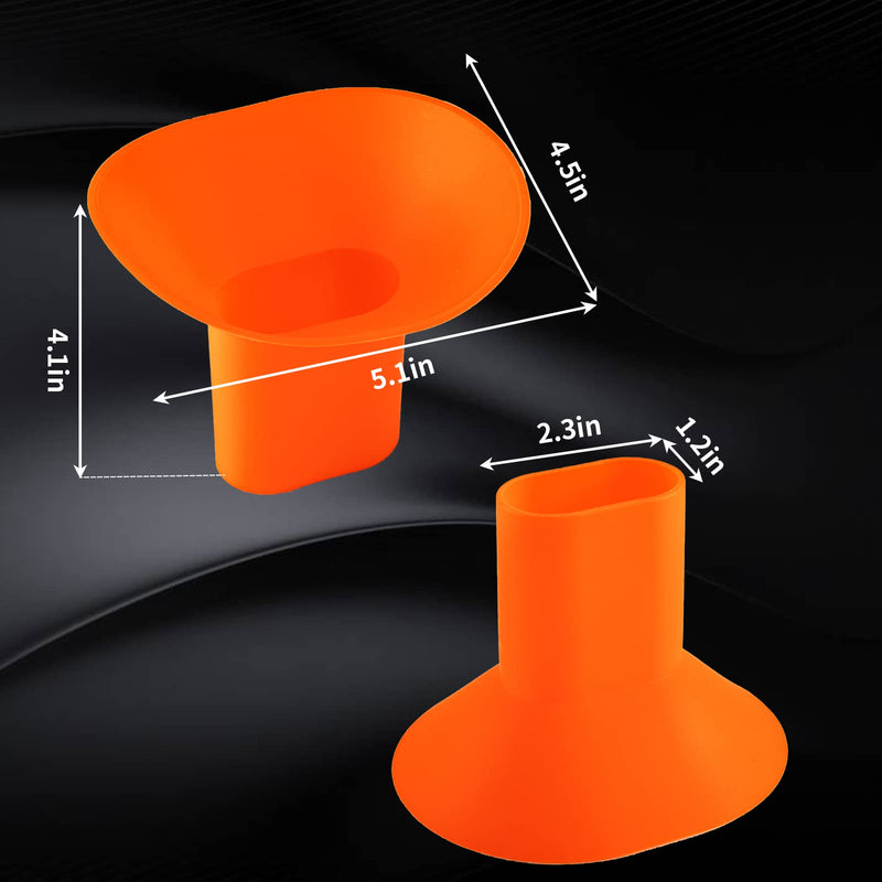 UTV Oil Funnel, Flexible Oil Funnel Compatible with Can Am Maverick x3 Defender, Foldable Silicone Change Funnels for Automotive, Cars, ATVs, Motorcycles, Boats and Trucks