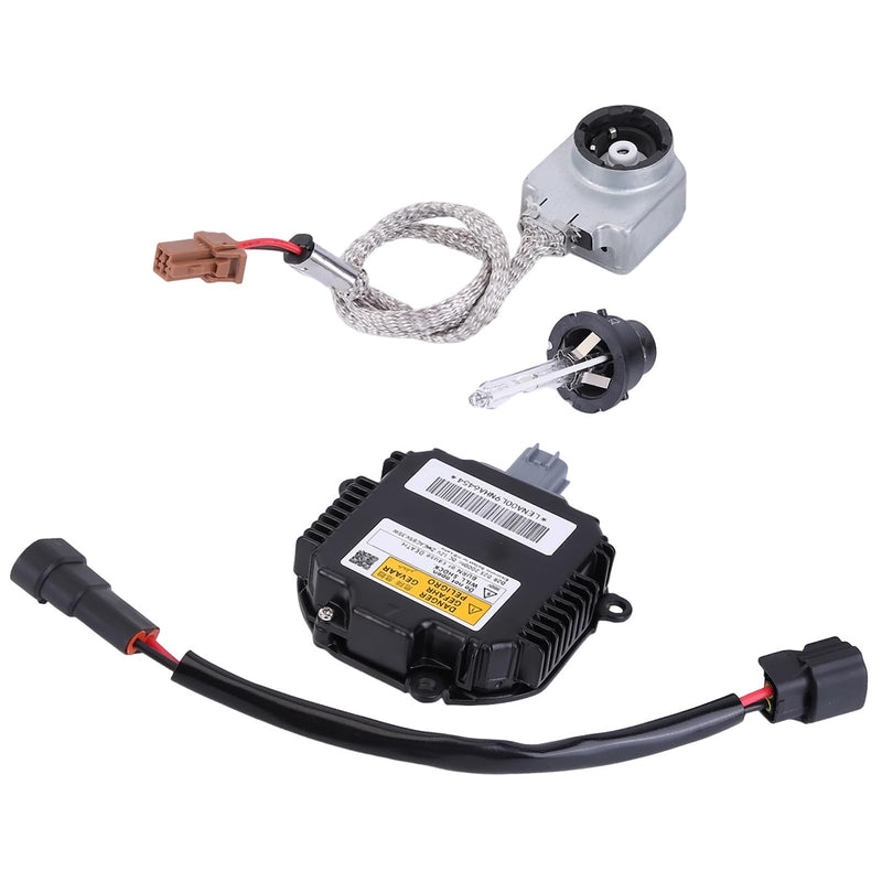 Xenon Headlight Ballast Control Unit with Igniter & D2S Bulb 28474-89904 Fit for Nissan 350Z Altima Maxima Murano Rogue 350ZR, for Infiniti G35 G37 M35 M45 FX35 FX45 Q40 Q50 QX60 QX70 QX80