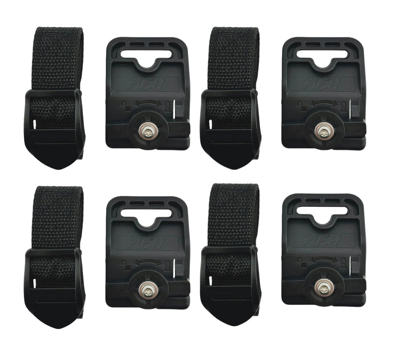 Push Industries Quick Release Bracket Systems for Lund SportTrak 1 Rapid Adjust Fender Hanger