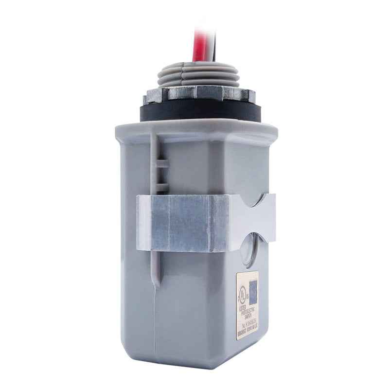 Outdoor Photoelectric Switch Wire-in photocell Stem-Mount Light Control with Photocell Light Sensor