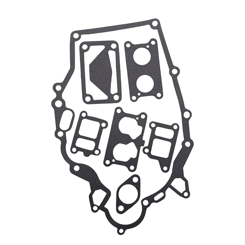 Complete Engine Gasket Kit for Kawasaki Gas Mule KAF620 2500, 2510, 2520, 3000, 3010, 3020, 4000, 4010 FD620 & FD661 with 2 Oil Seals Dirt Bike Engine Gasket Valve Seal O-Ring Set Kit New