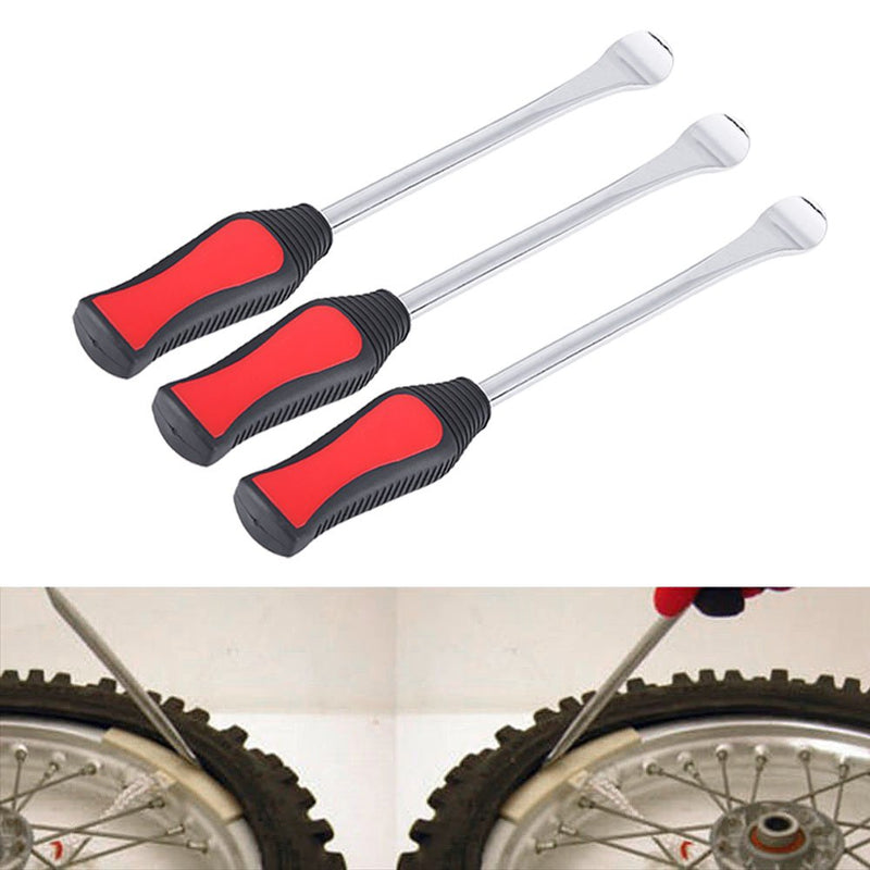 Tire Spoons Lever Iron Tool, 3Pcs Motorcycle Bike Tire Lever Tool Spoon, Tyre Changing Repair Tool Set