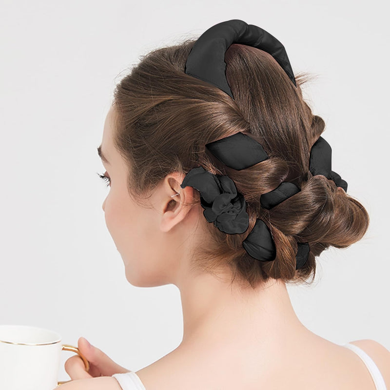 1 Piece Curler And 1 Piece Hair Cap With 1 Piece Hair Clip And 2 Piece Hair Rings, Hairstyle Design Accessories, Hair Salon Accessories, Creative Hair Curler.