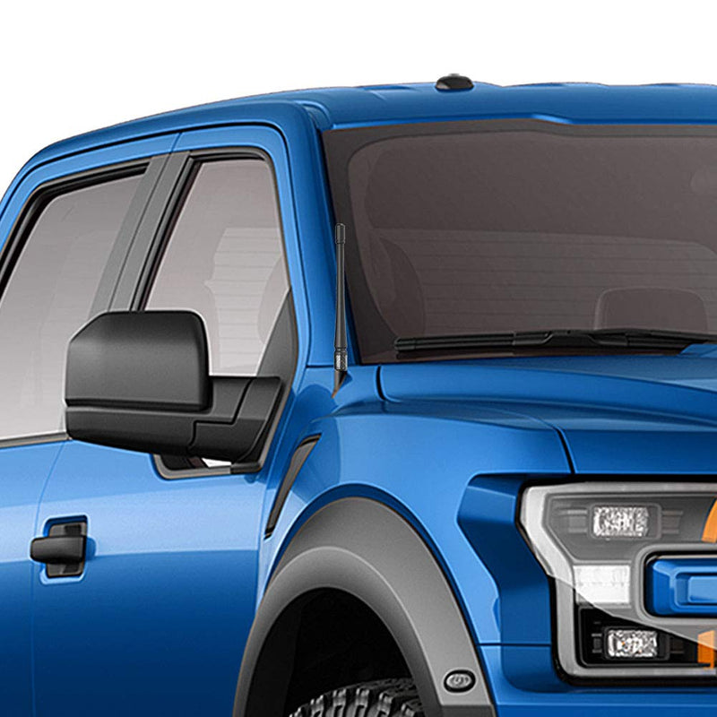 RYDONAIR Short Antenna Compatible with Ford F150 2009-2025 & Ford Bronco 2021-2025, Internal Copper Coil for Enhanced Reception, Car Wash Proof, 7 inches Rubber Antenna Replacement Ford F150 Raptor 2009+ & Ford Bronco 2021+