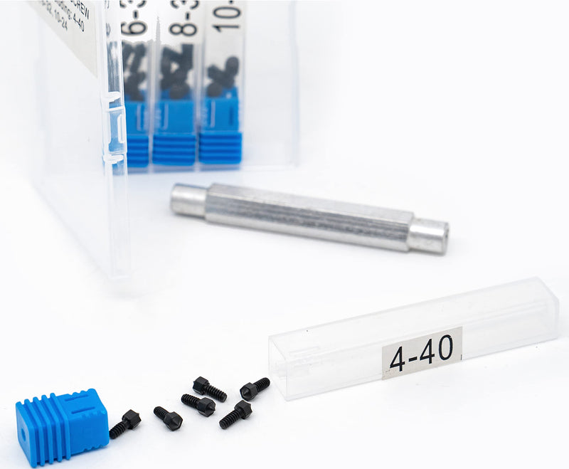 Transfer Screw Set (25 PCS 10-24, 8-32, 6-32, 4-40 Set) 25 PCS 10-24, 8-32, 6-32, 4-40 Set
