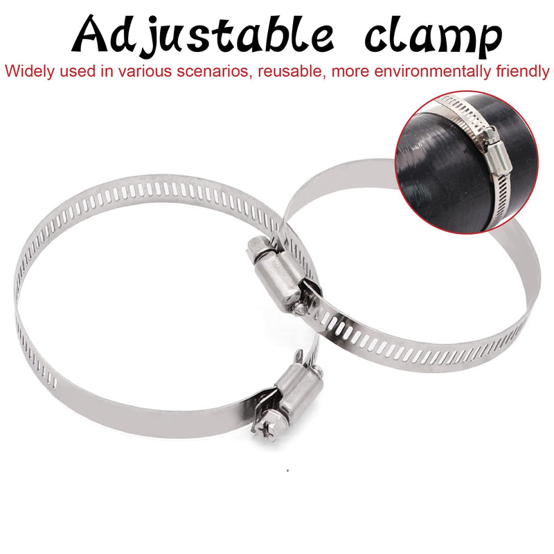 45 Degree 2-1/2 to 3 inch(63-76mm) Silicone Reducer Coupler Hose,4-Ply Reinforced,Length 4inch(102mm) with 2PCS clamps Turbo/Intercooler/Intake Piping Reducer ID2.5-3" 45 degree