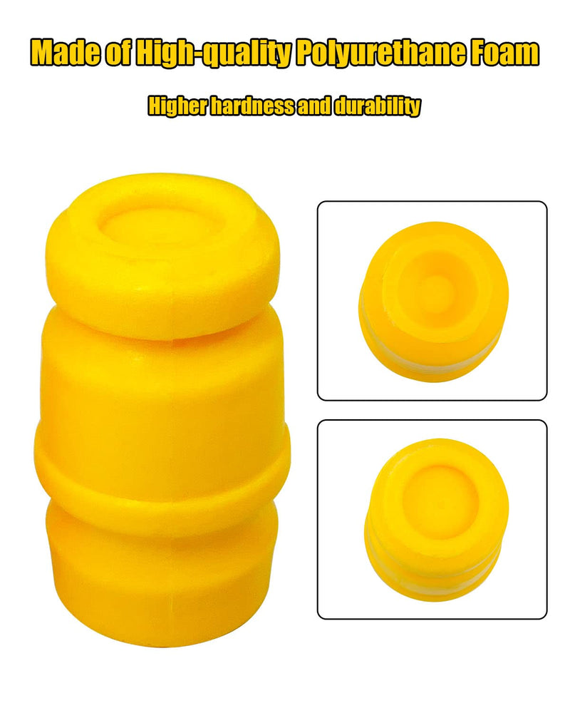 Front Bump Stop Fit for Cherokee XJ 1984-2001 Replace 52004295, Upper Suspension Jounce Bumpers, 2 Pcs