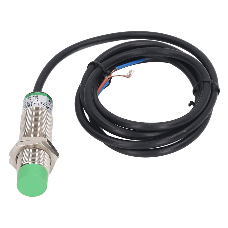 Inductive Proximity Sensor, 10-36VDC, 2 Wire Normally Open, 8mm Detection, IP65, 5 Pack