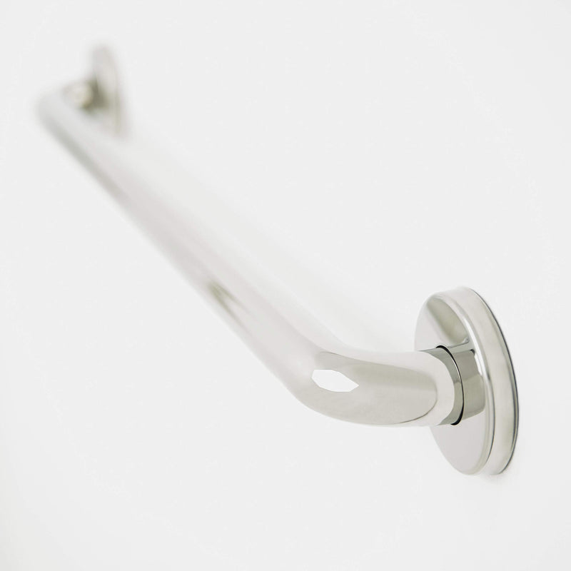 Seachrome Bathroom Grab Bar, 12 inch Stainless Steel, Handicap Grab Bar, 1 1/4 inch Diameter, Polished Finish (IGXS-120-QCR)