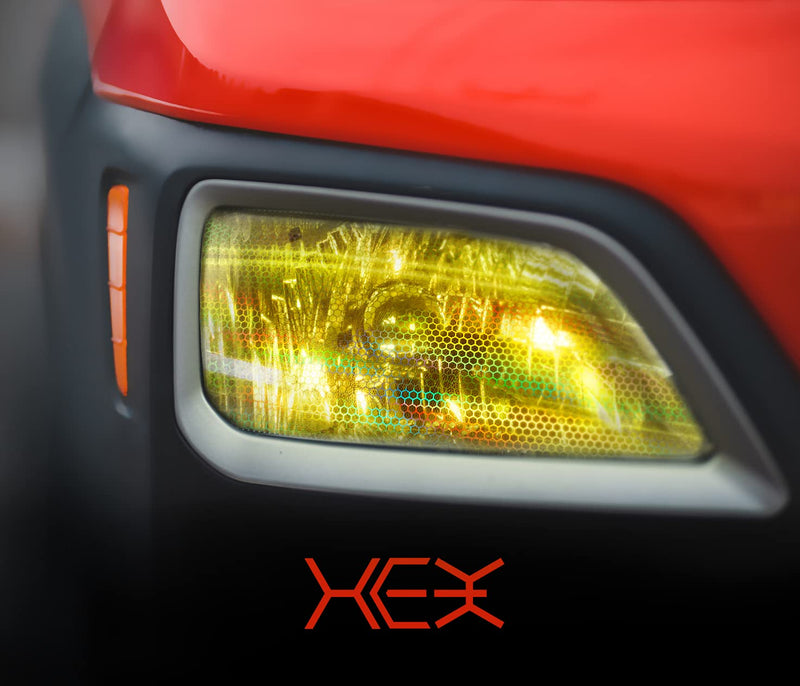 VViViD Bio HEX+ Air-Tint Headlight Vinyl Roll (12" x 60", Micro Yellow) 12" x 60"